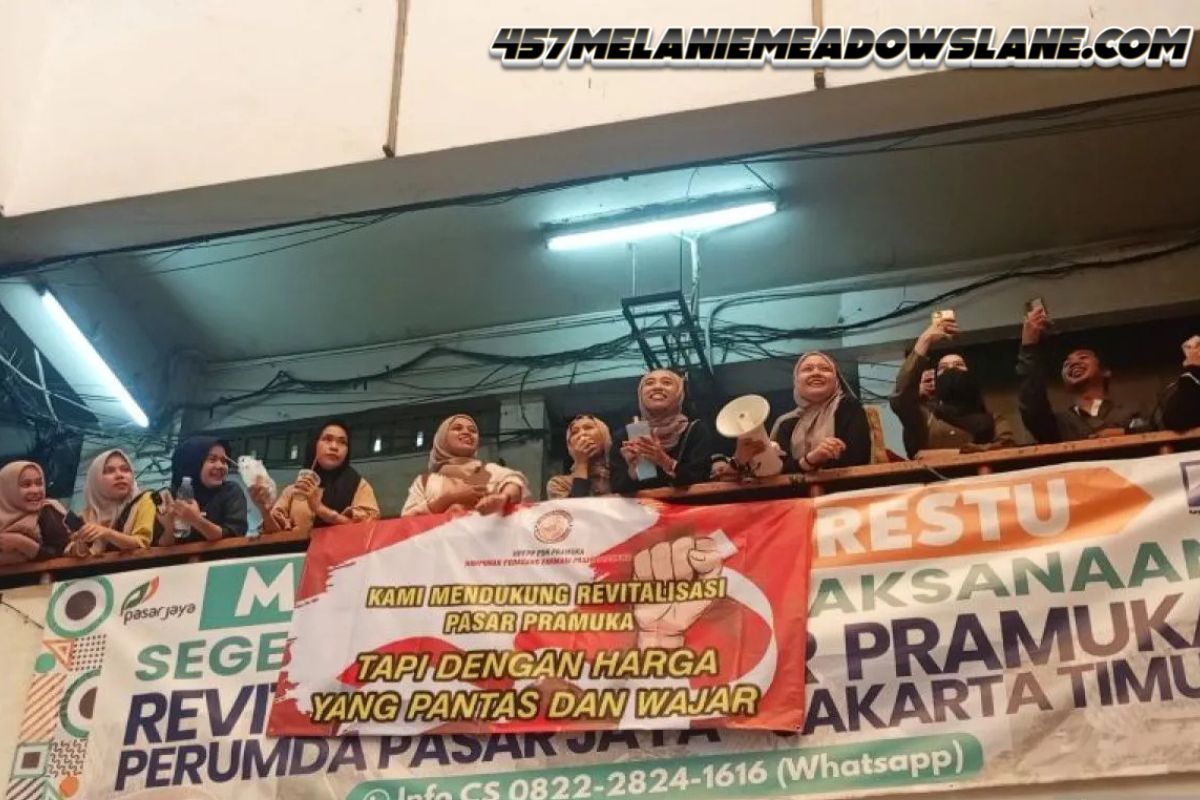 Pedagang Pasar Pramuka keluhkan harga dan skema bayar kios